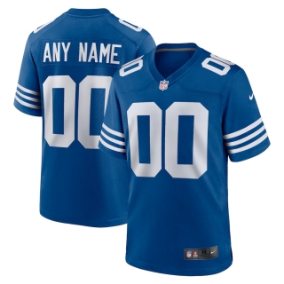 Men's Indianapolis Colts Nike Royal Alternate Custom Jersey