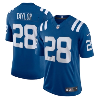 Men's Indianapolis Colts Jonathan Taylor Nike Royal Vapor Limited Jersey