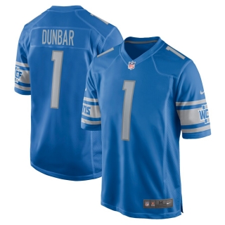 Men's Detroit Lions Quinton Dunbar Nike Blue Game Player Jersey