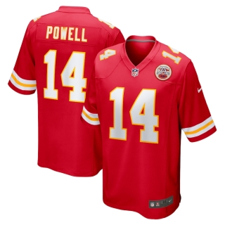 Men's Kansas City Chiefs Cornell Powell Nike Red Game Player Jersey