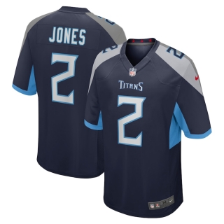 Men's Tennessee Titans Julio Jones Nike Navy Game Player Jersey