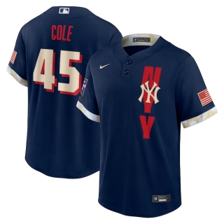 Men's New York Yankees Gerrit Cole Nike Navy 2021 MLB All-Star Game Replica Player Jersey