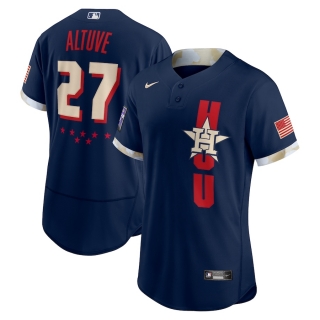 Men's Houston Astros José Altuve Nike Navy 2021 MLB All-Star Game Authentic Player Jersey