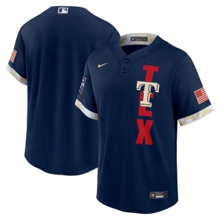 Men's Texas Rangers Nike Navy 2021 MLB All-Star Game Replica Jersey