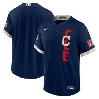 Men's Cleveland Indians Nike Navy 2021 MLB All-Star Game Replica Jersey