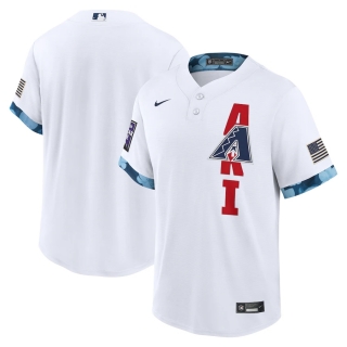Men's Arizona Diamondbacks Nike White 2021 MLB All-Star Game Replica Jersey