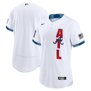 Men's Atlanta Braves Nike White 2021 MLB All-Star Game Authentic Jersey