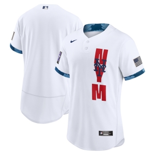Men's New York Mets Nike White 2021 MLB All-Star Game Authentic Jersey