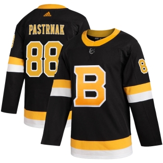 Men's adidas David Pastrnak Black Boston Bruins Alternate Authentic Player Jersey