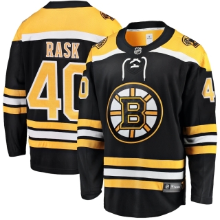 Men's Fanatics Branded Tuukka Rask Black Boston Bruins Breakaway Player Jersey