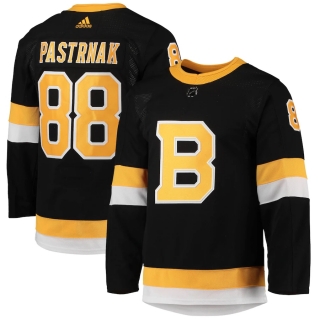 Men's adidas David Pastrnak Black Boston Bruins Home Authentic Pro Player Jersey