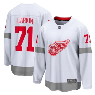 Men's Fanatics Branded Dylan Larkin White Detroit Red Wings 2020-21 Special Edition Breakaway Player Jersey