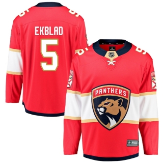 Florida Panthers Fanatics Branded Home Breakaway Jersey - Aaron Ekblad - Mens