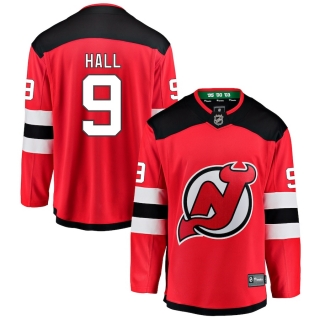 New Jersey Devils Fanatics Branded Home Breakaway Jersey - Taylor Hall - Mens