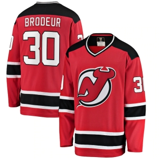 Men's Fanatics Branded Martin Brodeur Red New Jersey Devils Premier Breakaway Retired Player Jersey