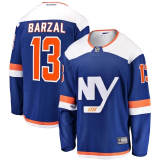 New York Islanders Fanatics Branded Alternate Breakaway Jersey - Mathew Barzal - Mens