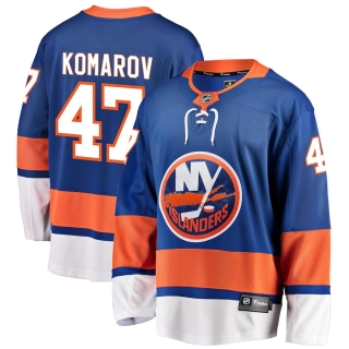 New York Islanders Fanatics Branded Home Breakaway Jersey - Leo Komarov - Mens