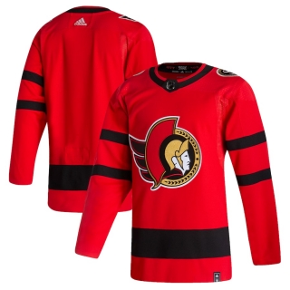 Men's adidas Red Ottawa Senators 2020-21 Reverse Retro Authentic Jersey