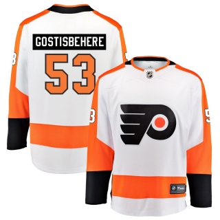 Philadelphia Flyers Fanatics Branded Away Breakaway Jersey - Shayne Gostisbehere - Mens