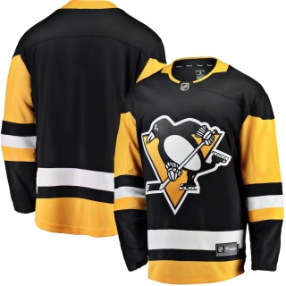 Men's Pittsburgh Penguins Fanatics Branded Black Breakaway Home Jersey