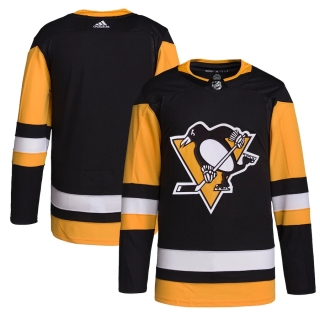 Men's Pittsburgh Penguins adidas Black Home Authentic Pro Jersey