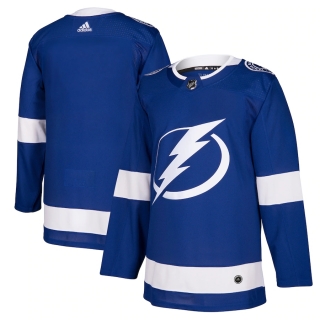 Men's Tampa Bay Lightning adidas Blue Home Authentic Blank Jersey