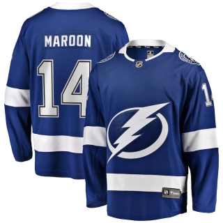 Men's Tampa Bay Lightning Pat Maroon Fanatics Branded Blue Replica Player Jersey