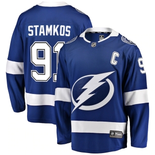 Men's Tampa Bay Lightning Steven Stamkos Fanatics Branded Blue Breakaway Player Jersey