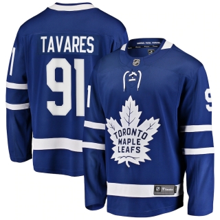 Men's Toronto Maple Leafs John Tavares Fanatics Branded Blue Home Premier Breakaway Player Jersey