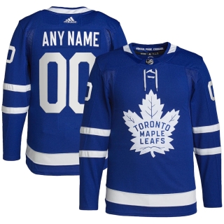 Men's Toronto Maple Leafs adidas Royal Home Authentic Pro Custom Jersey