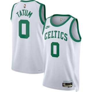 Men's Boston Celtics Jayson Tatum Nike White 2021-22 Swingman Jersey - Classic Edition