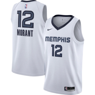 Men's Memphis Grizzlies Ja Morant Nike White 2021-22 Swingman Player Jersey - Association Edition