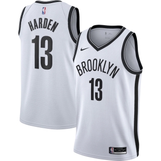 Men's Brooklyn Nets James Harden Nike White 2021-22 Swingman Player Jersey - Association Edition