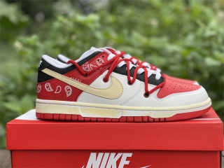 Authentic Nike Dunk Low “University Red” Women Shoes