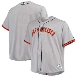 Men's San Francisco Giants Majestic Gray Road Official Team Jersey