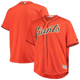 Men's San Francisco Giants Majestic Orange Alternate Official Cool Base Jersey