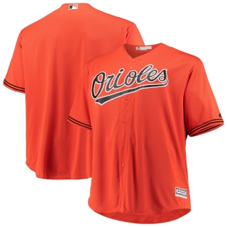 Men's Baltimore Orioles Majestic Orange Alternate Official Cool Base Jersey