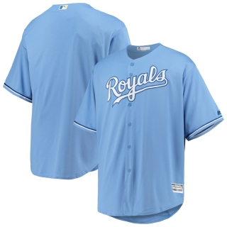 Men's Kansas City Royals Majestic Light Blue Alternate Official Cool Base Jersey