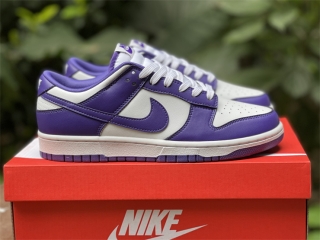 Authentic Nike Dunk Low “Court Purple” Women Shoes