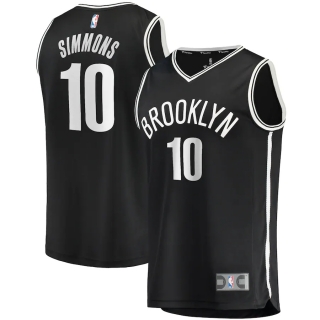 Men's Brooklyn Nets Ben Simmons Fanatics Branded Black Fast Break Replica Player Jersey - Icon Edition