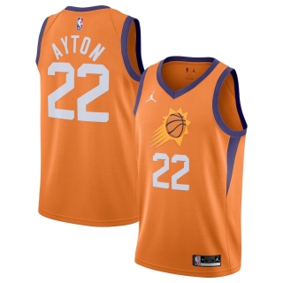 Men's Phoenix Suns Deandre Ayton Jordan Brand Orange 2020-21 Swingman Jersey - Statement Edition