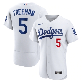 Men's Los Angeles Dodgers Freddie Freeman Nike White Authentic Player Jersey