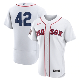 Men's Boston Red Sox Jackie Robinson Nike White Authentic Player Jersey
