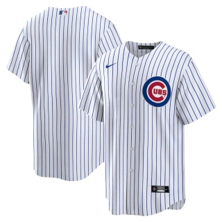 Men's Chicago Cubs Nike White Home Blank Replica Jersey