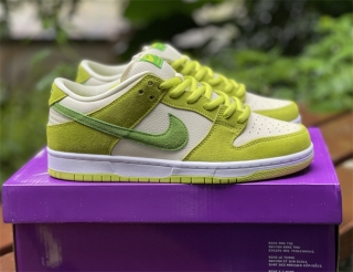 Authentic Nike SB Dunk Low “Green Apple” Women Shoes
