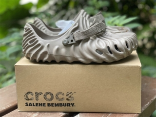 Authentic Salehe Bembury × CrocsPollex Clog  Cucumber Women Shoes