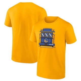 Golden State Warriors Fanatics Branded Hometown Collection Street Car T-Shirt - Gold_265559