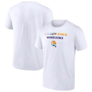 Golden State Warriors Fanatics Branded Pride T-Shirt - White_265553