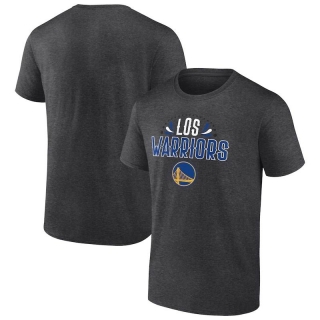 Golden State Warriors Fanatics Branded Noches 俷e-B_A T-Shirt - Charcoal_265555