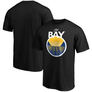 Golden State Warriors Fanatics Branded The Bay Logo T-Shirt - Black_265550